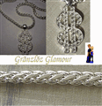 bling bling silver halsband dollar.GIF