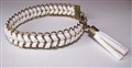 flätat armband med bronze tonad kedja o tofs.jpg
